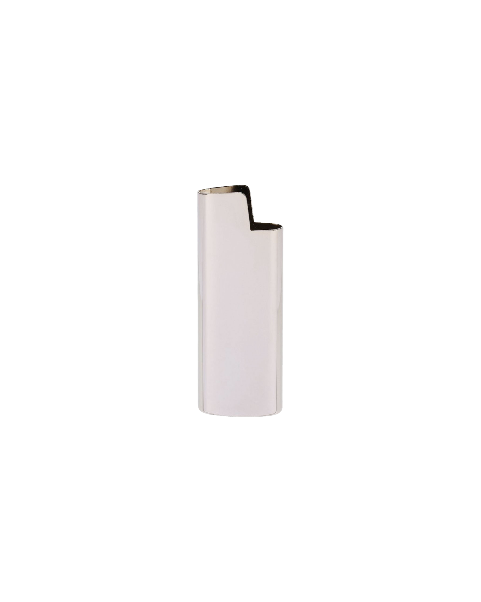 Mini BIC Lighter Holder Silver