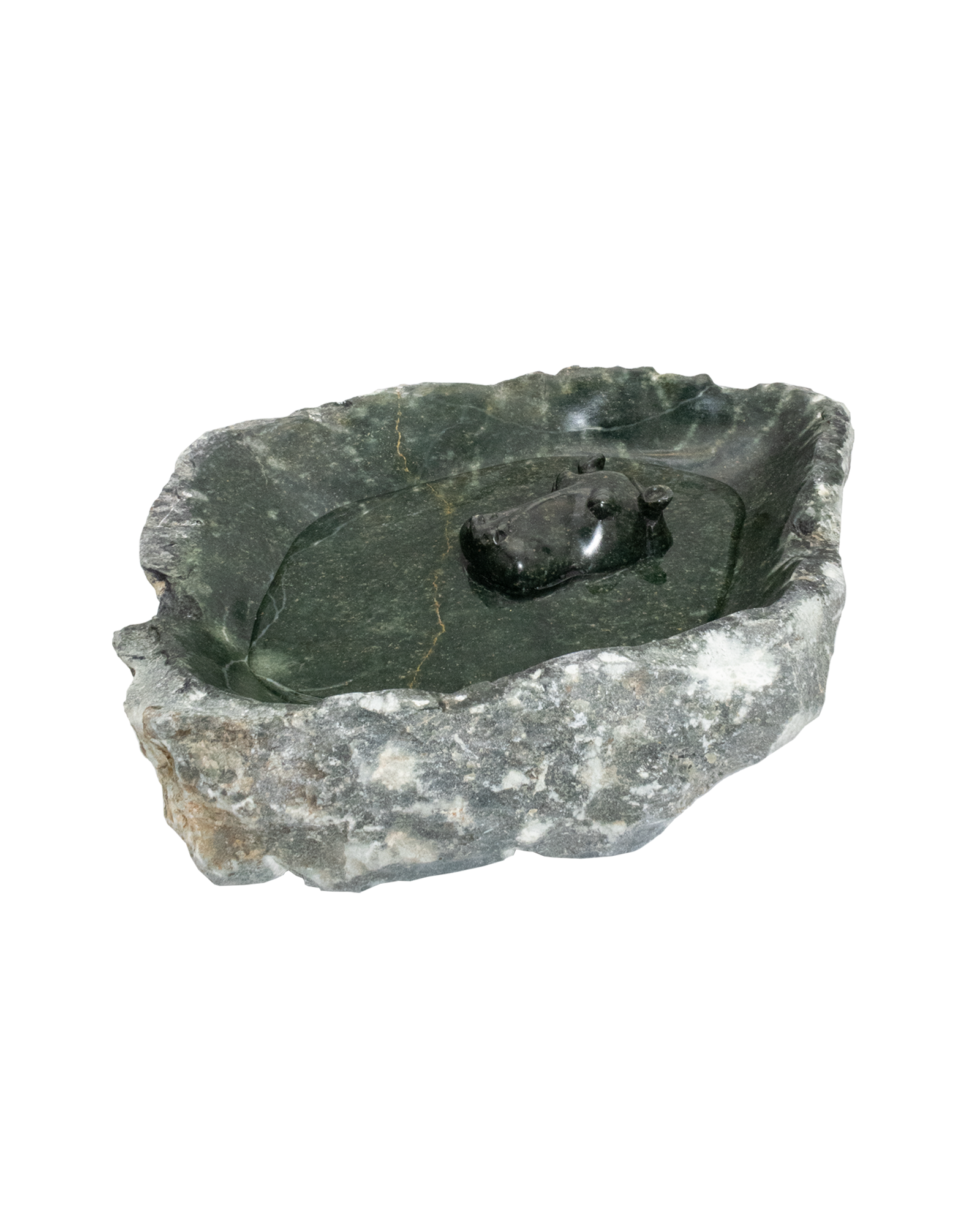 [RENTAL] Jumbo Hippo Stone Plate
